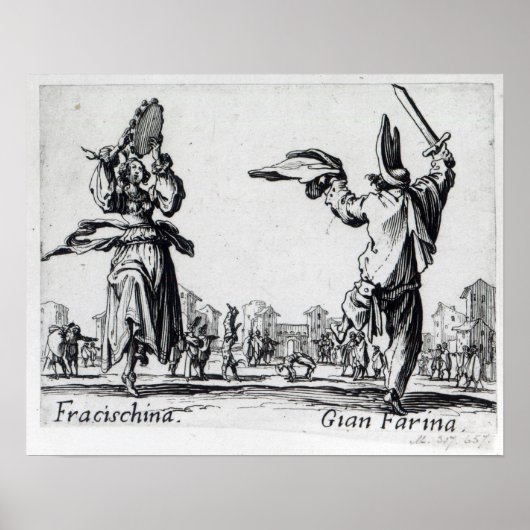 Balli de Sfessania, c.1622 ポスター (正面)