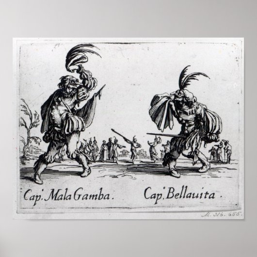 Balli de Sfessania, c.1622 ポスター (正面)