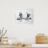 Balli de Sfessania, c.1622 ポスター (キッチン)