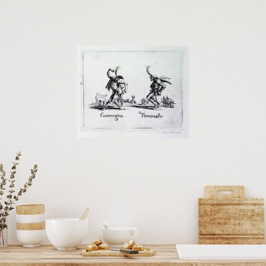 Balli de Sfessania, c.1622 ポスター (キッチン)