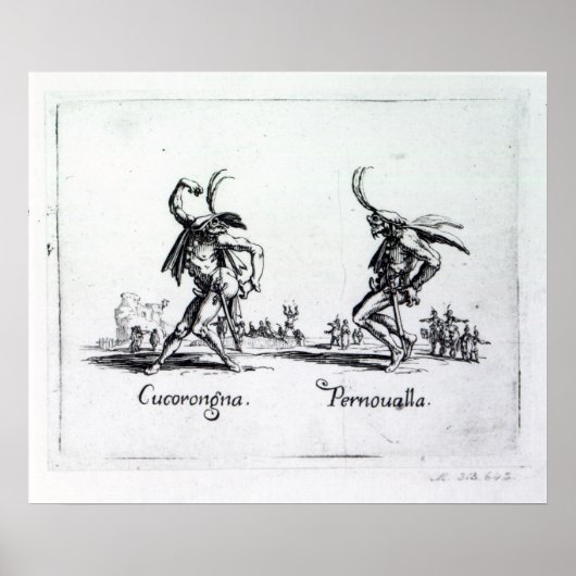 Balli de Sfessania, c.1622 ポスター (正面)