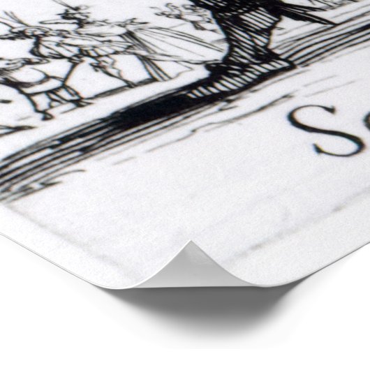 Balli de Sfessania, c.1622 ポスター (角)