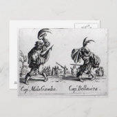 Balli de Sfessania, c.1622 ポストカード (正面/裏面)