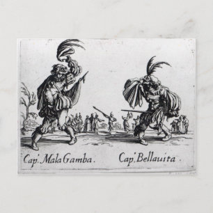 Balli de Sfessania, c.1622 ポストカード