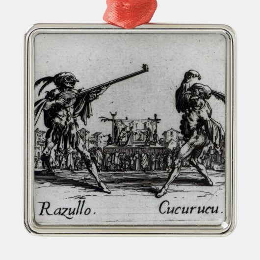 Balli de Sfessania、c.1622 メタルオーナメント (正面)