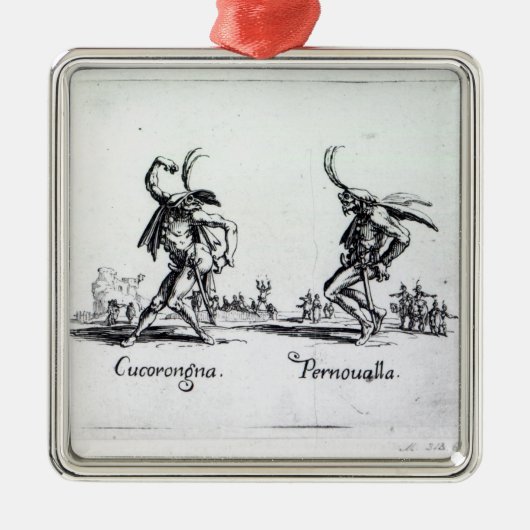 Balli de Sfessania、c.1622 メタルオーナメント (正面)