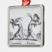 Balli de Sfessania、c.1622 メタルオーナメント (左)