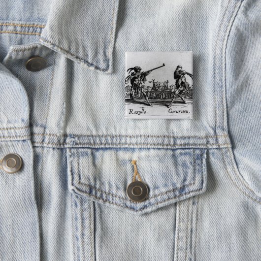 Balli de Sfessania、c.1622 缶バッジ (インサイチュ)