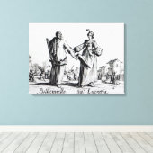 Balli de Sfessania, c.1622 2 キャンバスプリント (インサイチュ (ウッドフロア))