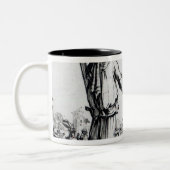 Balli de Sfessania、c.1622 2 ツートーンマグカップ (左)