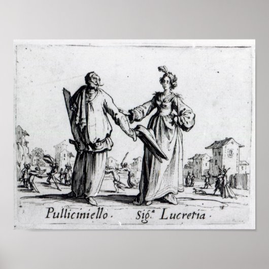 Balli de Sfessania, c.1622 2 ポスター (正面)