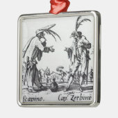 Balli de Sfessania、c.1622 2 メタルオーナメント (左)