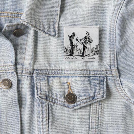 Balli de Sfessania、c.1622 2 缶バッジ (インサイチュ)