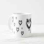 ballon cat mugs コーヒーマグカップ (正面左)