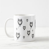 ballon cat mugs コーヒーマグカップ (左)