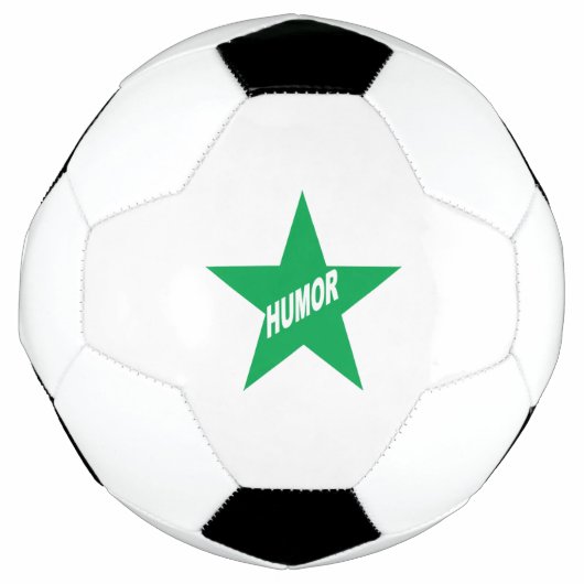 Ballon de football  ETOILE  HUMOUR  サッカーボール (正面)