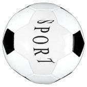 Ballon de football   SPORT サッカーボール (回転)