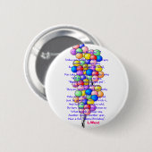 balloon15、あなたがris… *^*Happy Birthday*^*Today 缶バッジ (正面&裏面)