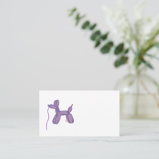 BALLOON 名刺 (スタンド正面)