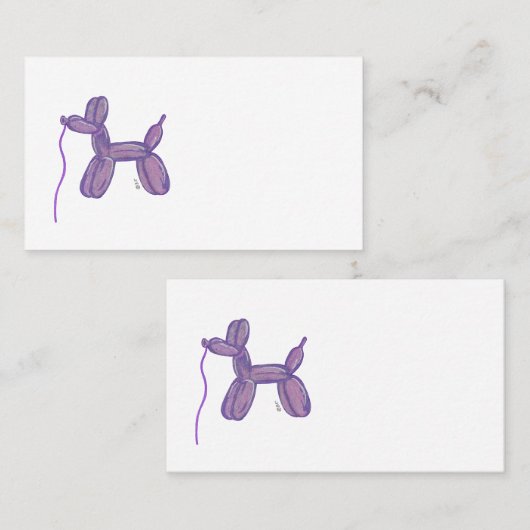 BALLOON 名刺 (正面/裏面)