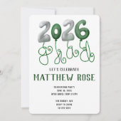 Balloon 2025 Grad Invitation 招待状 (正面)