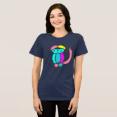 Balloon Animal Cat T-Shirt トライブレンドＴシャツ (正面全面)