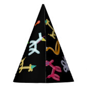 Balloon Animals Kids Birthday Party Theme パーティーハット (裏面)