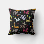 Balloon Animals Kids Party Theme クッション (裏面)