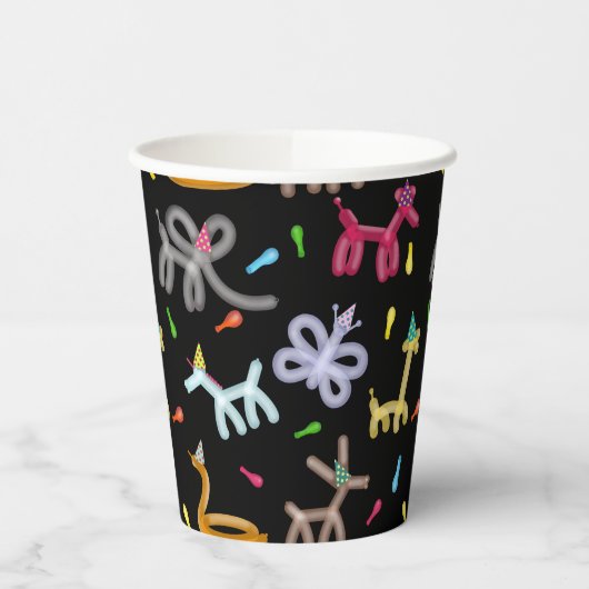 Balloon Animals Kids Party Theme 紙コップ (左)