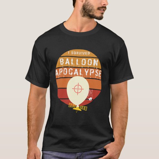 Balloon Apocalypse Chinese Spy for Detective Fans Tシャツ (正面)