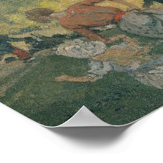 Balloon at Pre St-Gervais, c.1885 ポスター (角)