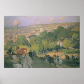 Balloon at Pre St-Gervais, c.1885 ポスター (正面)