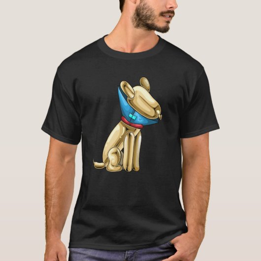 Balloon Balloon Animal Dog Cone of Shame Tシャツ (正面)