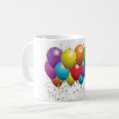 balloon_birthday_card_カスタマイズ-r11e61ed9b9074290b コーヒーマグカップ (正面左)