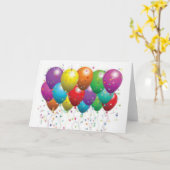 balloon_birthday_card_customize-r11e61ed9b9074290b カード (黄色い花)