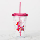 Balloon Dog アクリルタンブラー (正面)