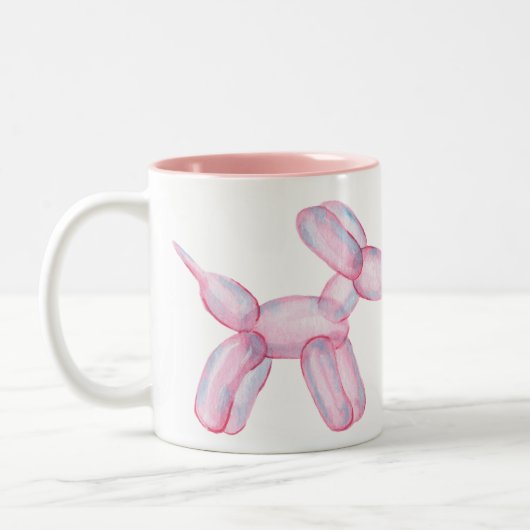 Balloon Dog Mug ツートーンマグカップ (左)