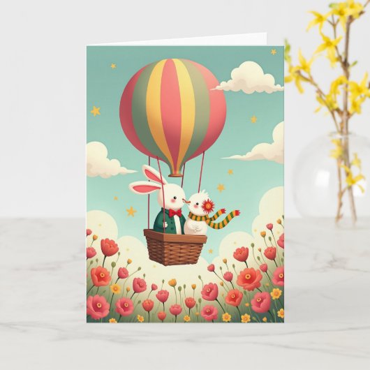 Balloon Friends Adventure Card カード (黄色い花)
