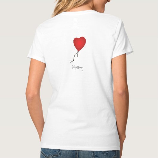 Balloon Girl  Tシャツ (裏面)