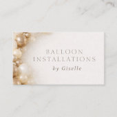 Balloon Installations Party Decorating 名刺 (正面)