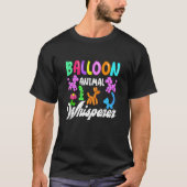 Balloon Modelling Twisting Balloons Balloon Bender Tシャツ (正面)