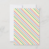 Balloon Thank You Noteフラットカード子供へ サンキューカード (裏面)