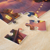 Balloon Village Whimsical Hot Air Balloon Homes ジグソーパズル (側面)