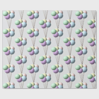 Balloon wrapping paper ラッピングペーパー