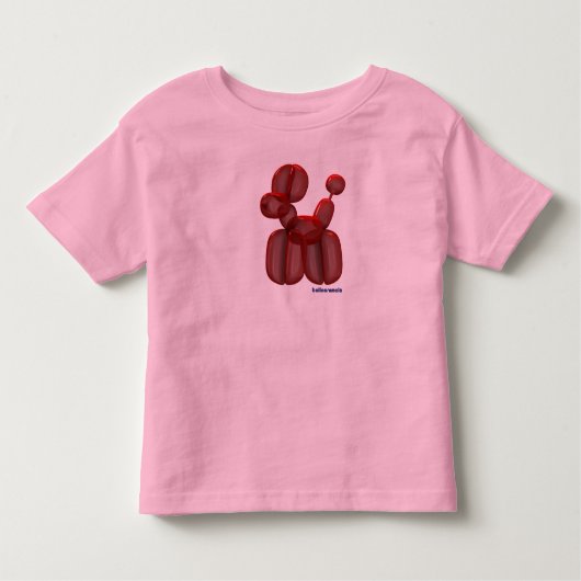 Balloonimals Pippy子犬! トドラーTシャツ (正面)