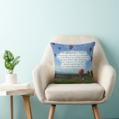 Balloonistの祈りの言葉の枕 クッション (椅子)