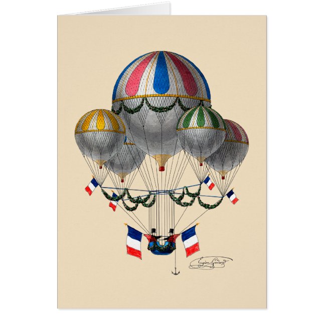 Balloonist Eugene GodardへのBA02298FAC01Z捧げ物 (正面)