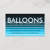 BALLOONSアクアスウォッチ 名刺 (正面)