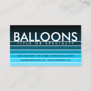 BALLOONSアクアスウォッチ 名刺