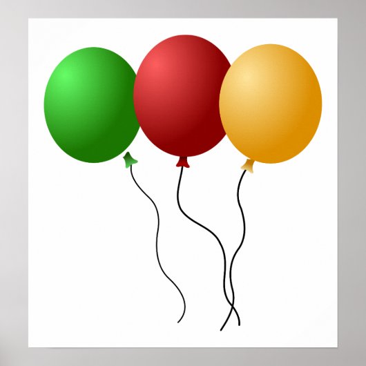 balloons-305058風船パーティー装飾3 g ポスター (正面)